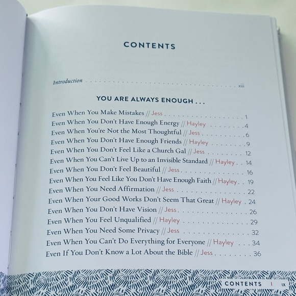 NEW Always Enough | Never Too Much Flip Book Hardcover Devotional - Picture 4 of 13